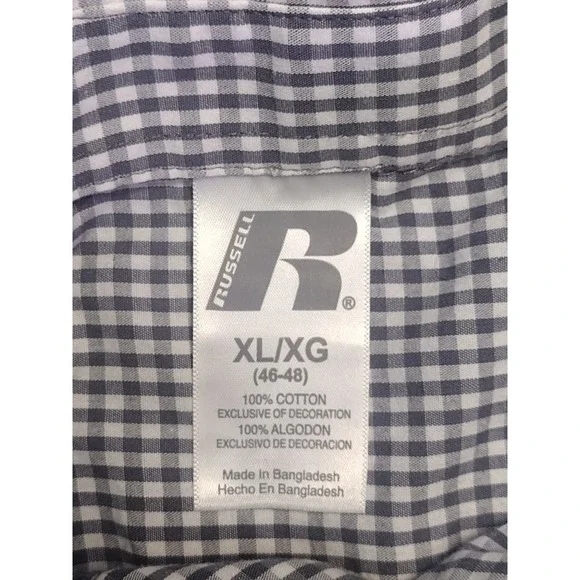 Men's Long Sleeve NMSU AGGIES Russell Shirt Logo Size XL - Picture 5 of 7